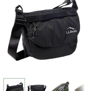 L.L. Bean Black Crossbody Bag